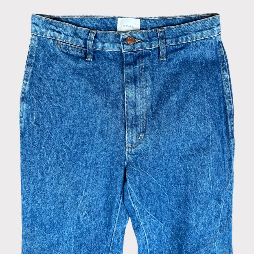 NWOT Doen Authentic Vintage Melody High Rise Flare Denim Jeans Women's Size 29 - Picture 9 of 16